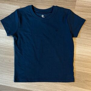 Converse Navy Blue Short Sleeve Tee M